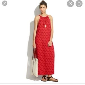 Madewell Sandcastle Maxi Dress SZ XS